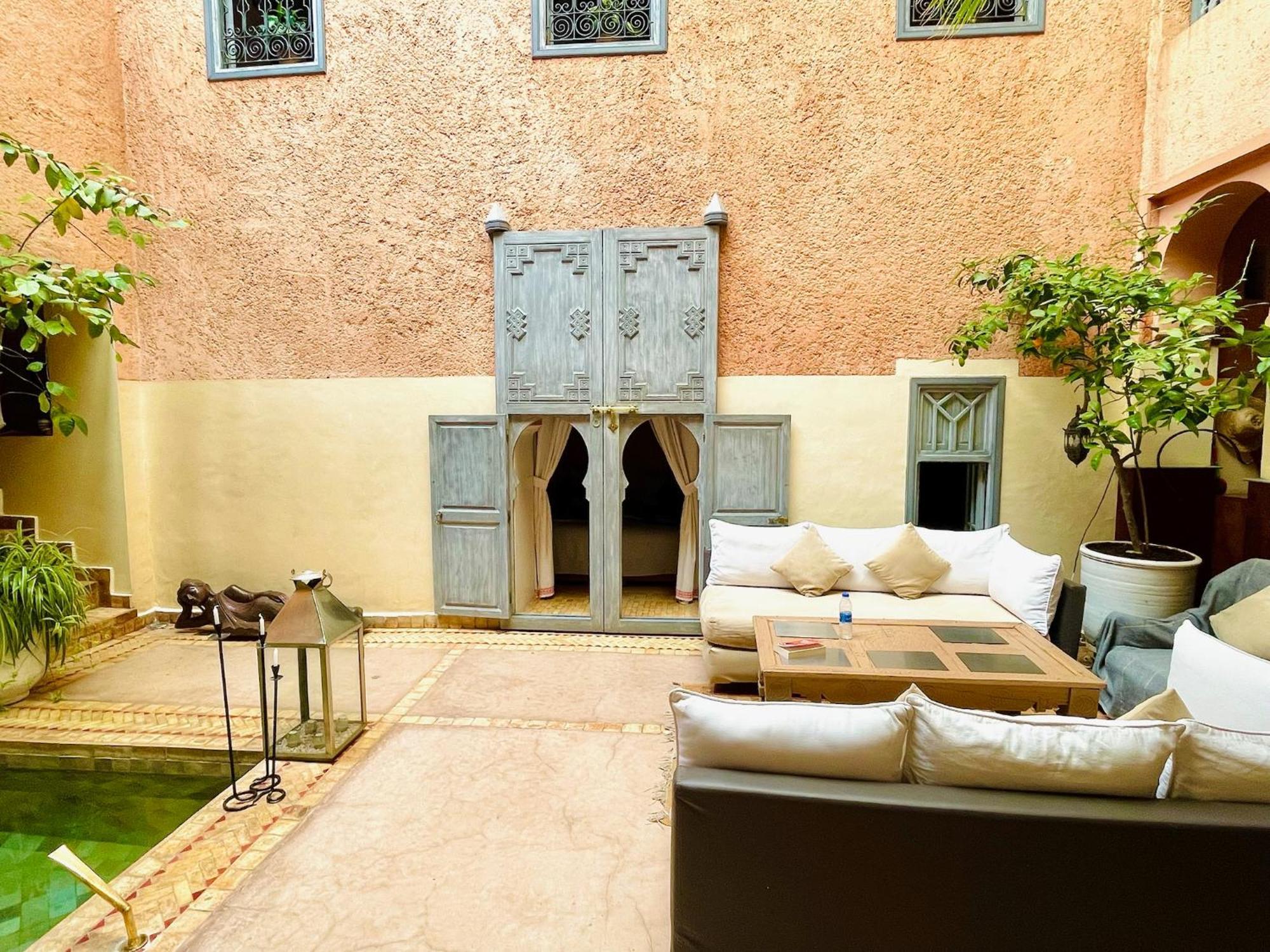 Exclusive And Stylish 4-Bedroom Riad With Plunge Pool Marrakesh Esterno foto