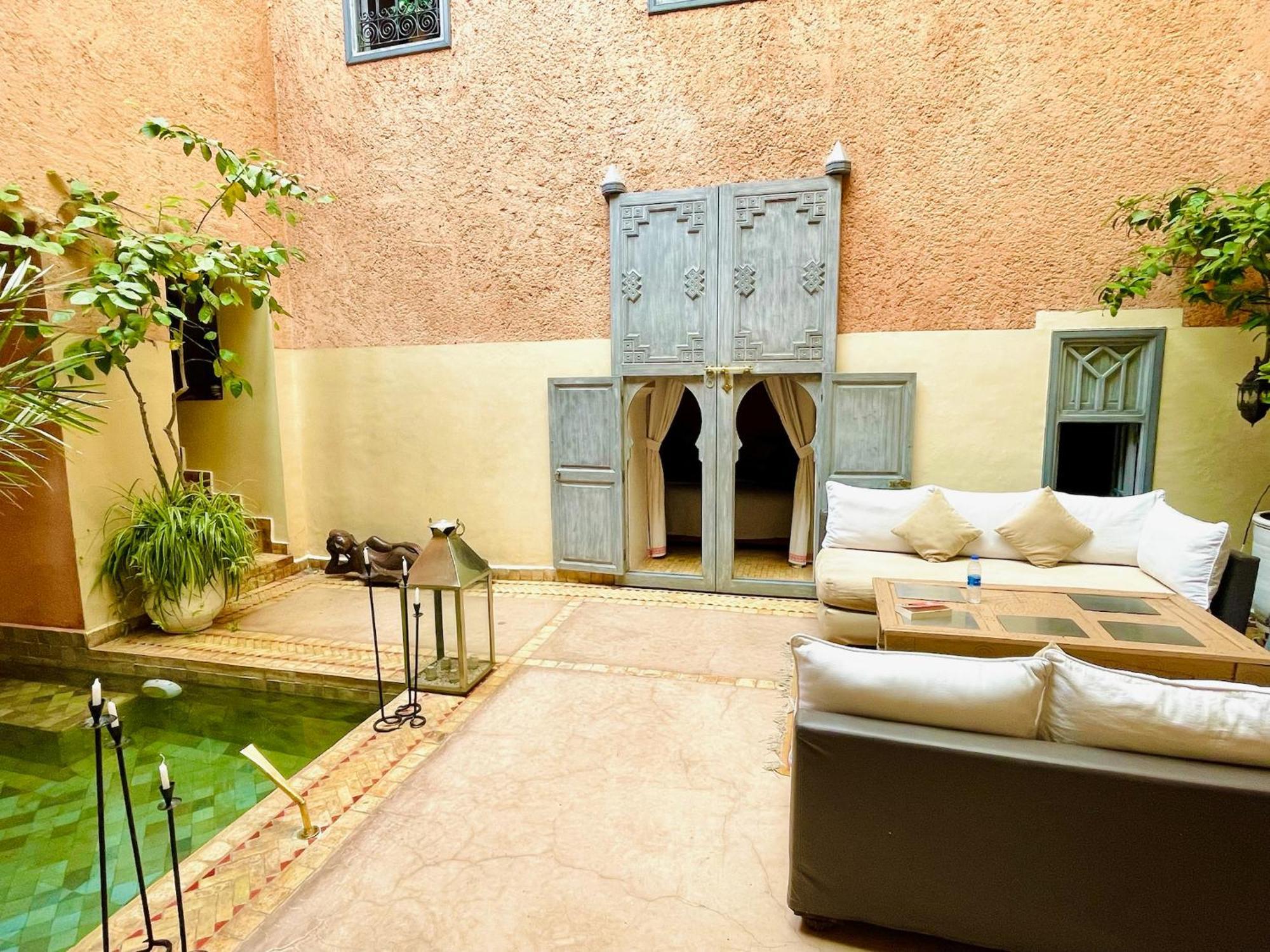 Exclusive And Stylish 4-Bedroom Riad With Plunge Pool Marrakesh Esterno foto